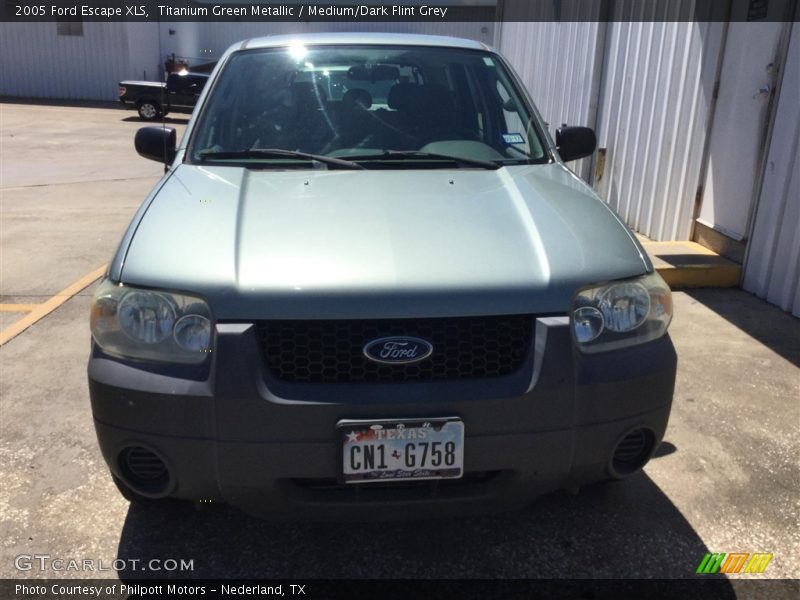 Titanium Green Metallic / Medium/Dark Flint Grey 2005 Ford Escape XLS