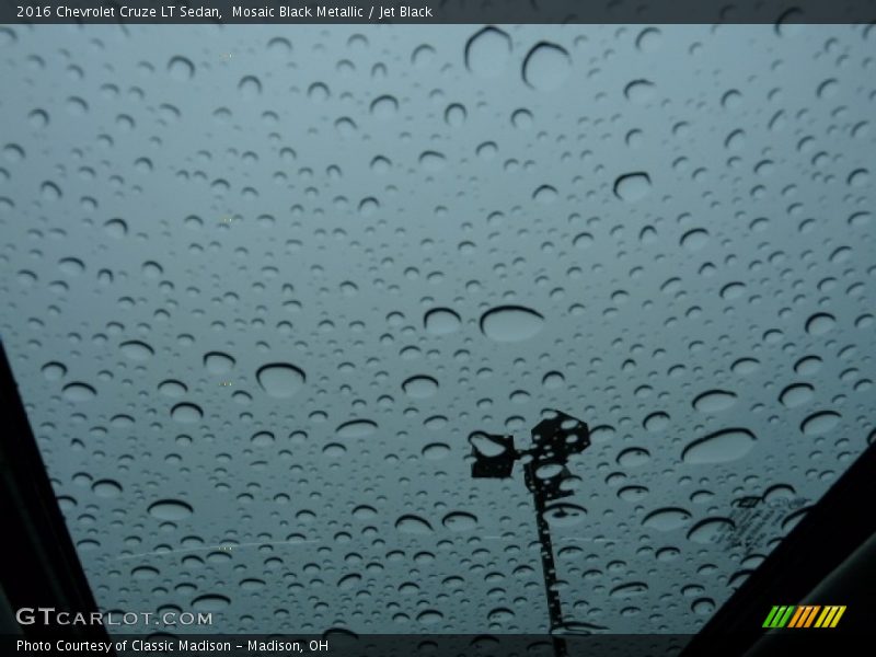 Mosaic Black Metallic / Jet Black 2016 Chevrolet Cruze LT Sedan