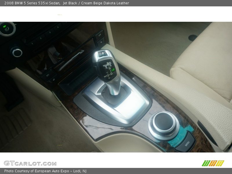Jet Black / Cream Beige Dakota Leather 2008 BMW 5 Series 535xi Sedan