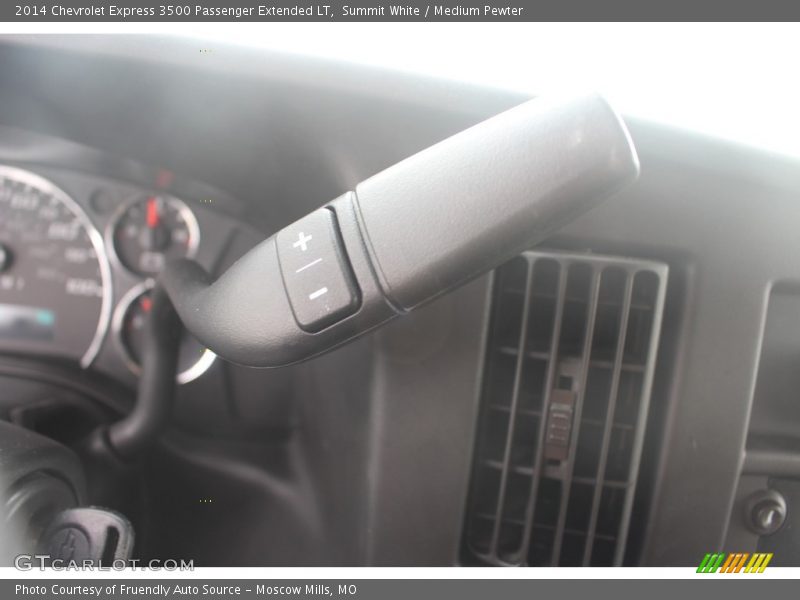 Summit White / Medium Pewter 2014 Chevrolet Express 3500 Passenger Extended LT