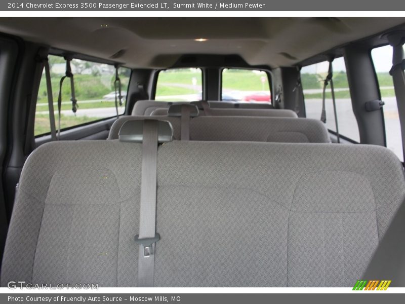 Summit White / Medium Pewter 2014 Chevrolet Express 3500 Passenger Extended LT