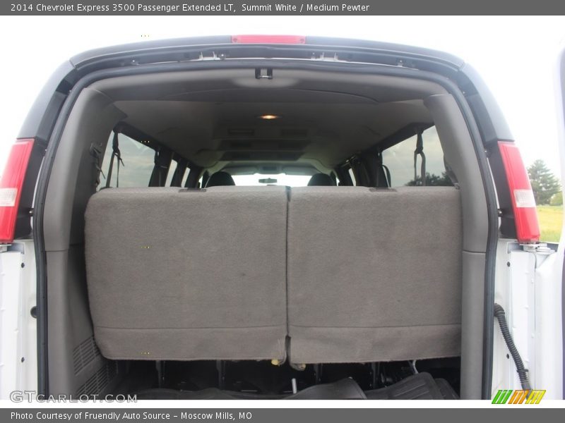 Summit White / Medium Pewter 2014 Chevrolet Express 3500 Passenger Extended LT
