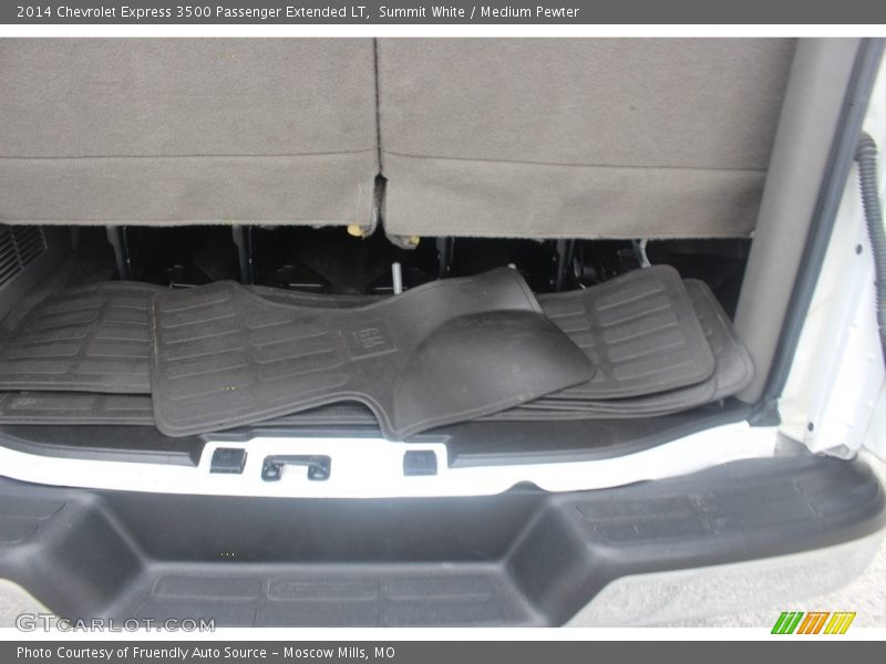 Summit White / Medium Pewter 2014 Chevrolet Express 3500 Passenger Extended LT