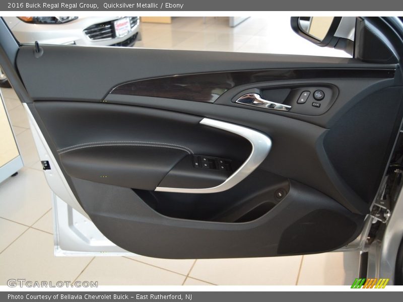 Quicksilver Metallic / Ebony 2016 Buick Regal Regal Group