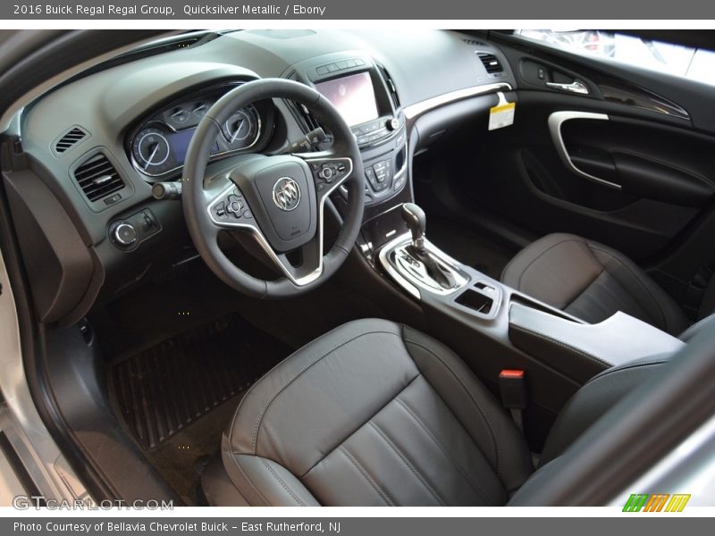 Quicksilver Metallic / Ebony 2016 Buick Regal Regal Group