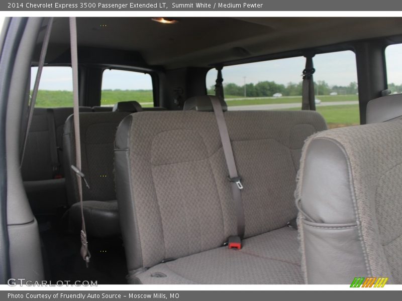Summit White / Medium Pewter 2014 Chevrolet Express 3500 Passenger Extended LT