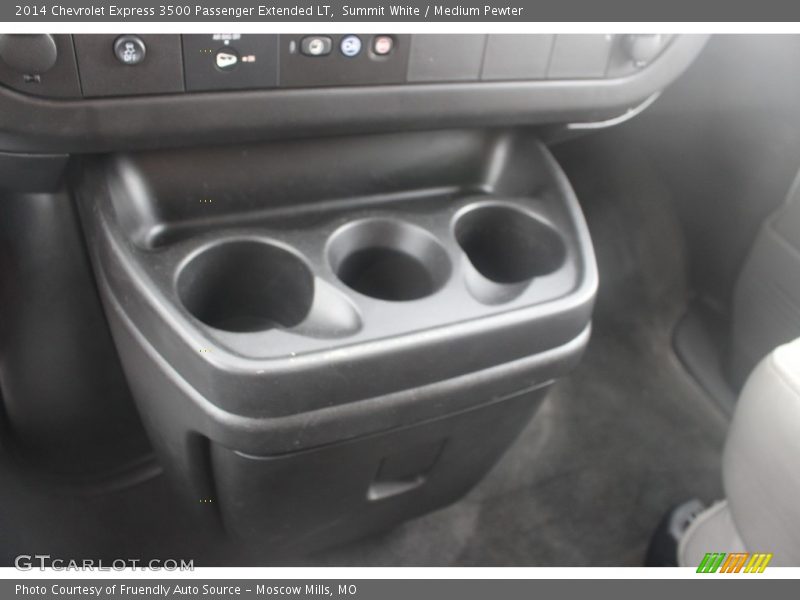 Summit White / Medium Pewter 2014 Chevrolet Express 3500 Passenger Extended LT