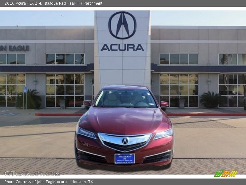 Basque Red Pearl II / Parchment 2016 Acura TLX 2.4