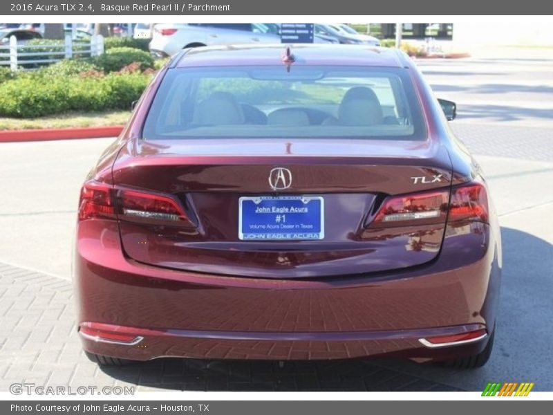 Basque Red Pearl II / Parchment 2016 Acura TLX 2.4