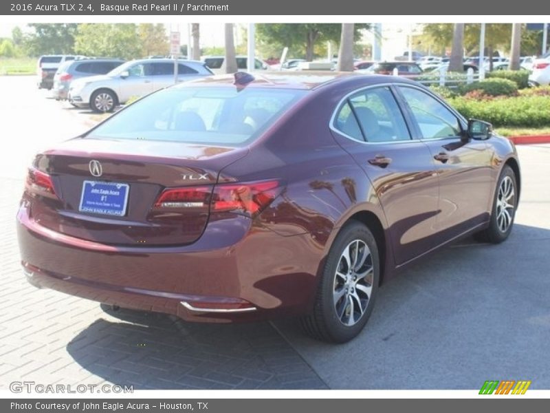 Basque Red Pearl II / Parchment 2016 Acura TLX 2.4