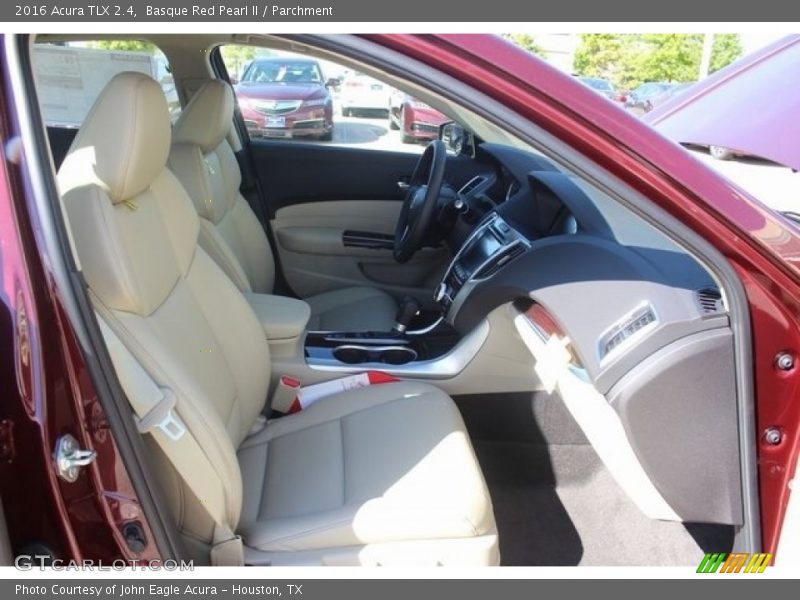 Basque Red Pearl II / Parchment 2016 Acura TLX 2.4