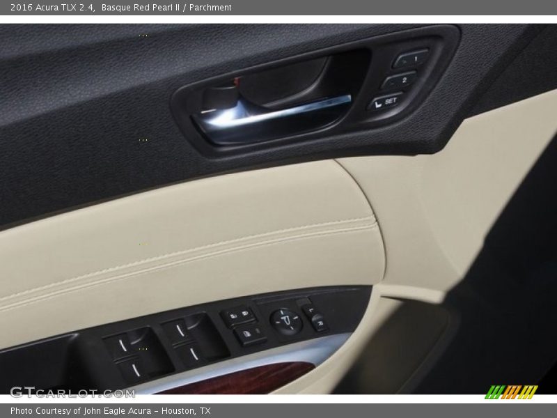 Basque Red Pearl II / Parchment 2016 Acura TLX 2.4