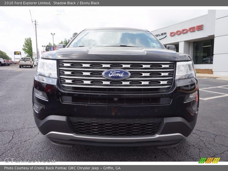 Shadow Black / Ebony Black 2016 Ford Explorer Limited