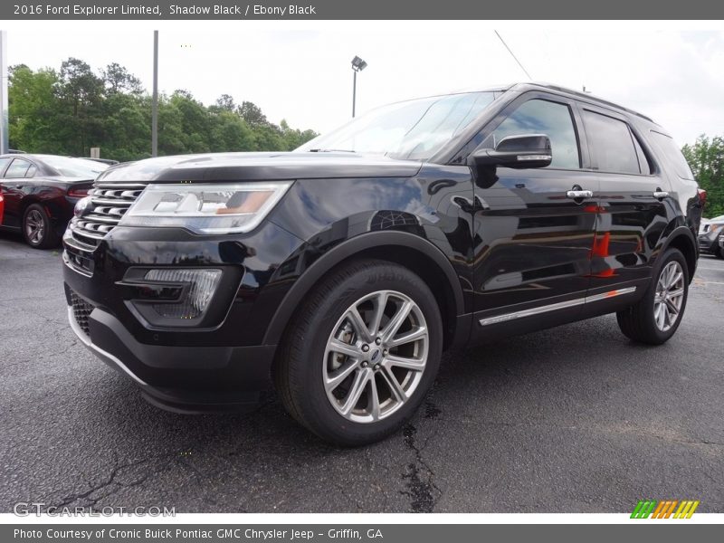Shadow Black / Ebony Black 2016 Ford Explorer Limited