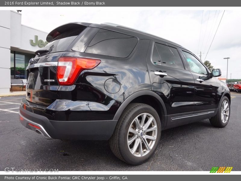 Shadow Black / Ebony Black 2016 Ford Explorer Limited