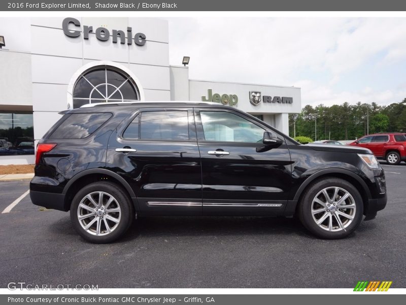 Shadow Black / Ebony Black 2016 Ford Explorer Limited