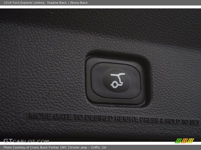 Shadow Black / Ebony Black 2016 Ford Explorer Limited