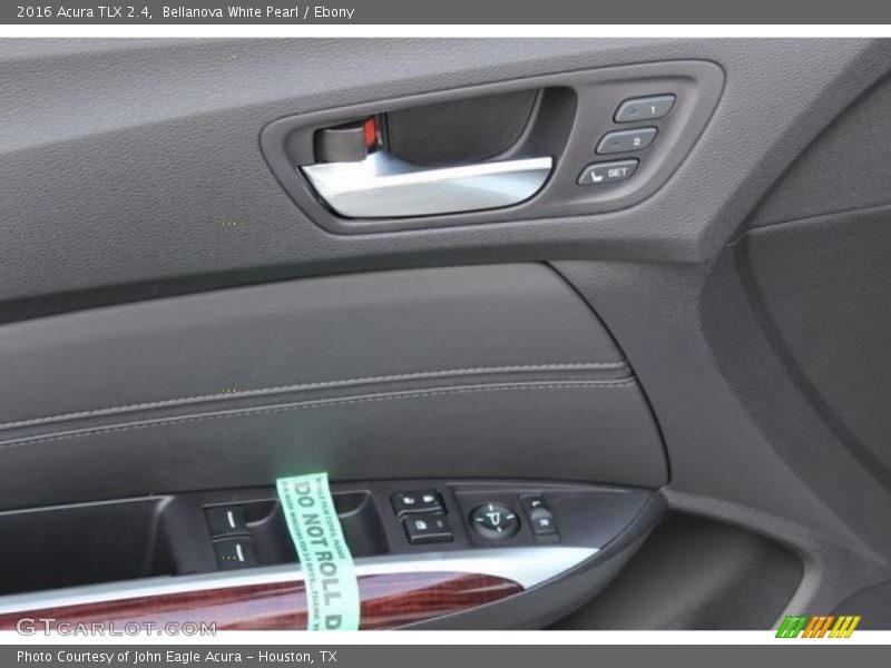 Bellanova White Pearl / Ebony 2016 Acura TLX 2.4