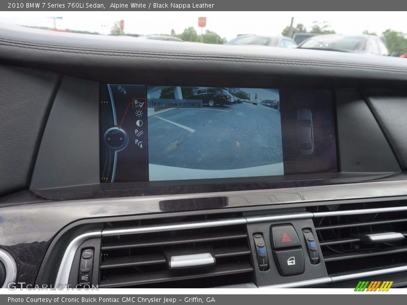 Alpine White / Black Nappa Leather 2010 BMW 7 Series 760Li Sedan