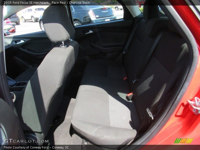 Race Red / Charcoal Black 2015 Ford Focus SE Hatchback