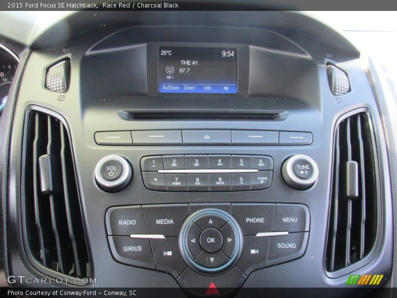 Race Red / Charcoal Black 2015 Ford Focus SE Hatchback