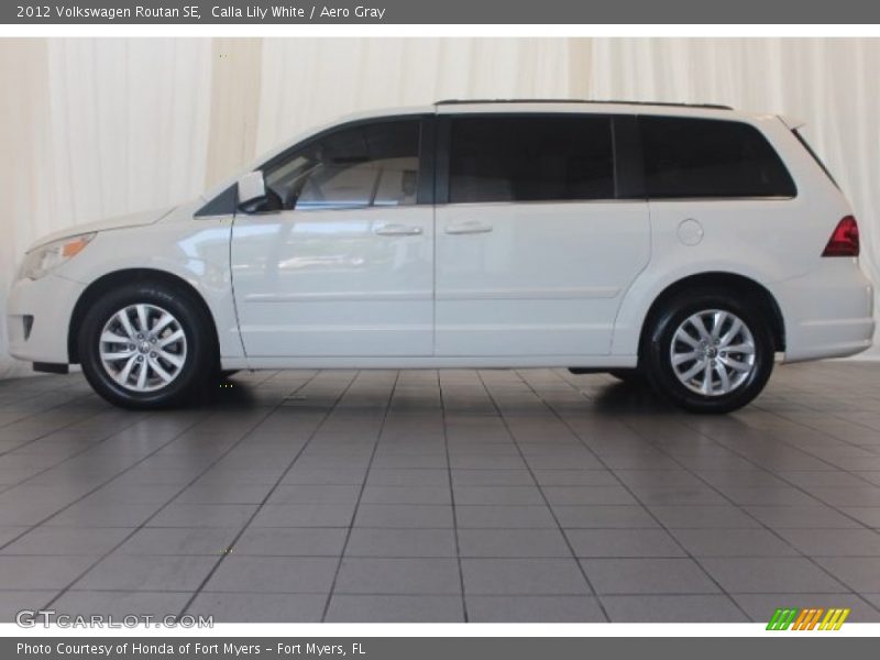Calla Lily White / Aero Gray 2012 Volkswagen Routan SE