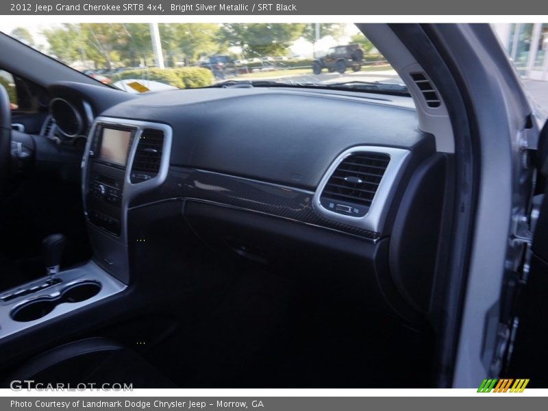 Bright Silver Metallic / SRT Black 2012 Jeep Grand Cherokee SRT8 4x4
