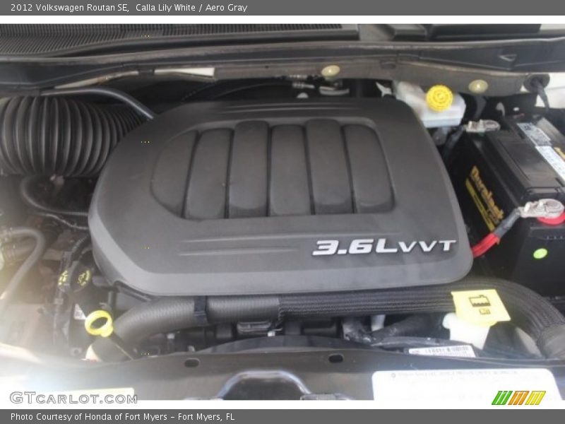 Calla Lily White / Aero Gray 2012 Volkswagen Routan SE