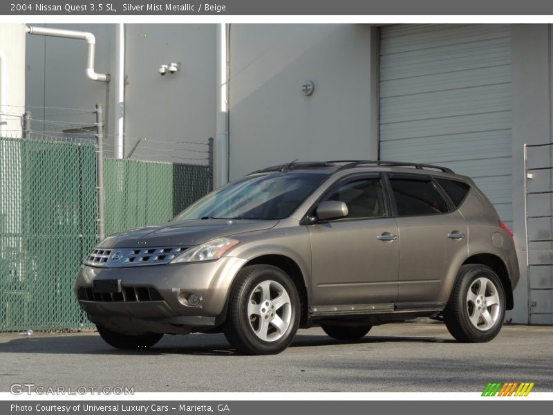 Silver Mist Metallic / Beige 2004 Nissan Quest 3.5 SL