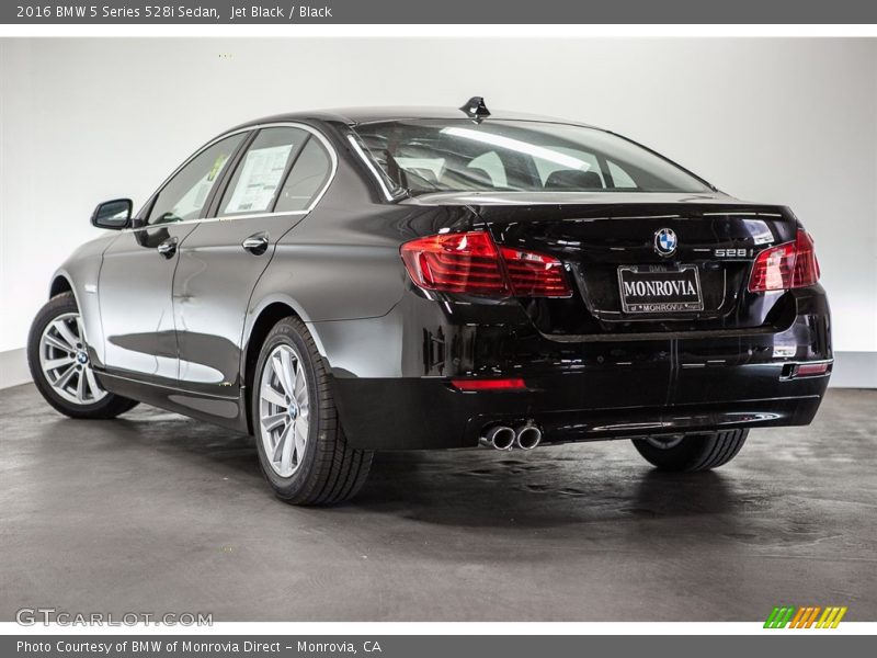 Jet Black / Black 2016 BMW 5 Series 528i Sedan