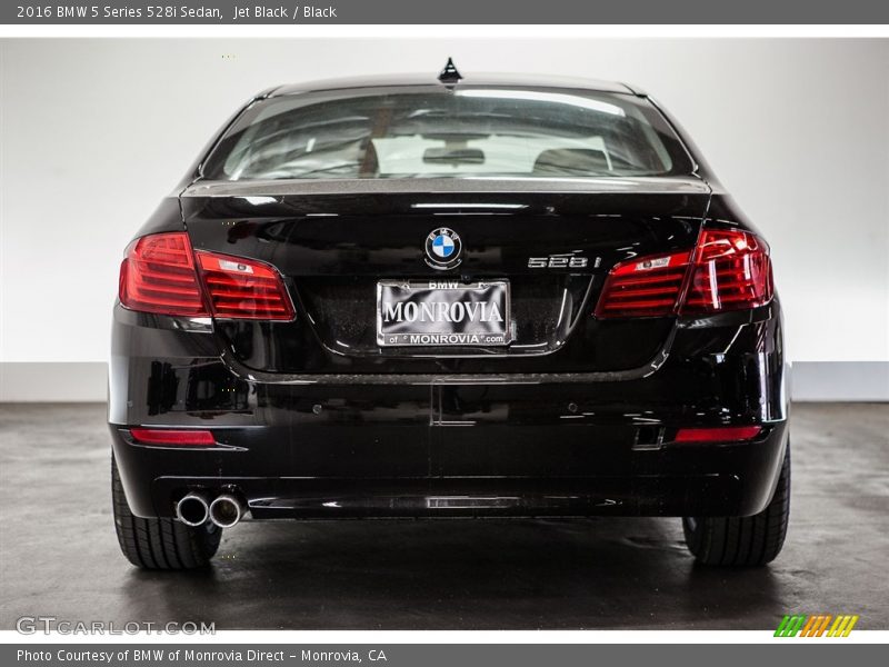 Jet Black / Black 2016 BMW 5 Series 528i Sedan