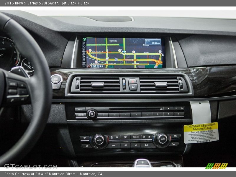 Jet Black / Black 2016 BMW 5 Series 528i Sedan