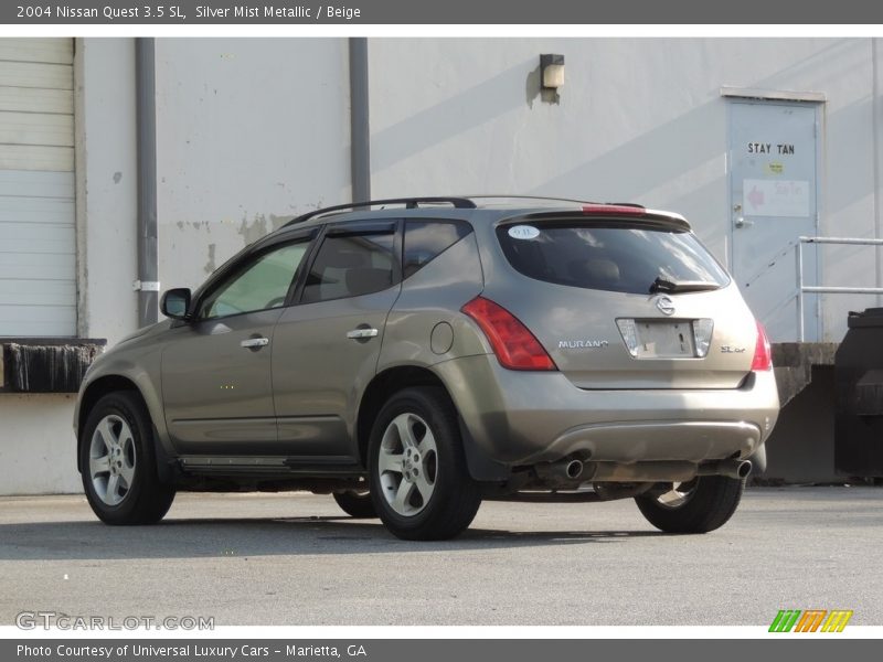 Silver Mist Metallic / Beige 2004 Nissan Quest 3.5 SL