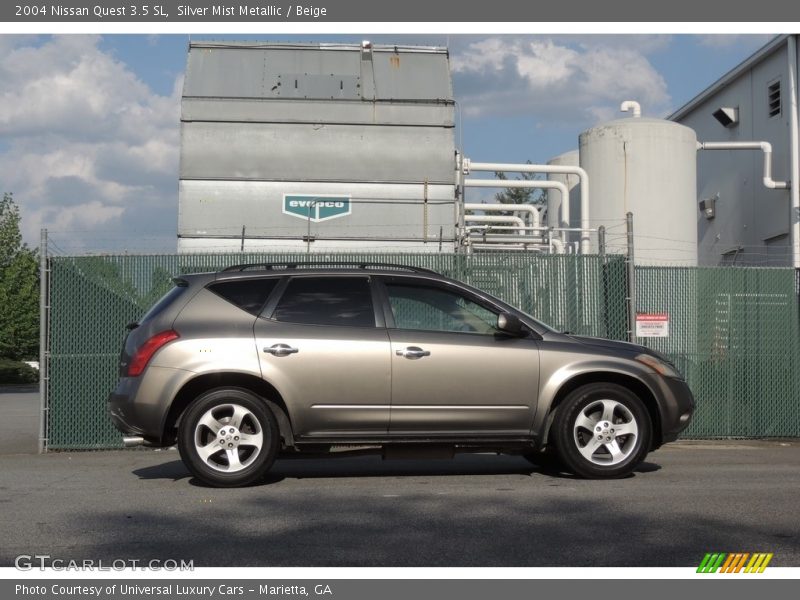 Silver Mist Metallic / Beige 2004 Nissan Quest 3.5 SL