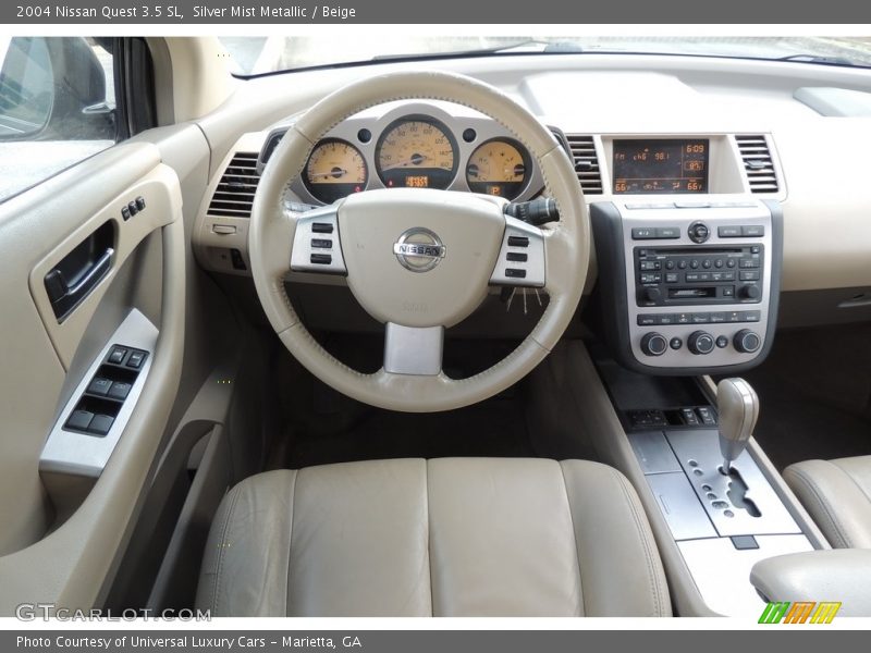 Silver Mist Metallic / Beige 2004 Nissan Quest 3.5 SL