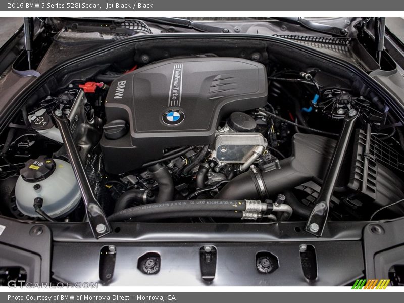 Jet Black / Black 2016 BMW 5 Series 528i Sedan