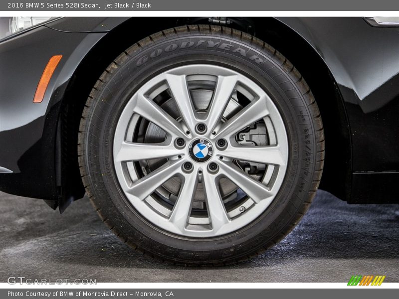 Jet Black / Black 2016 BMW 5 Series 528i Sedan