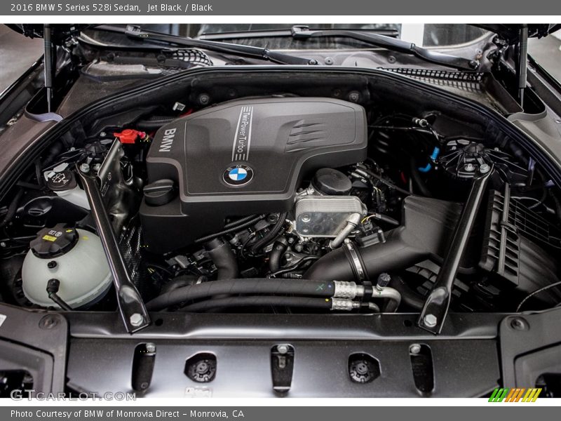 Jet Black / Black 2016 BMW 5 Series 528i Sedan