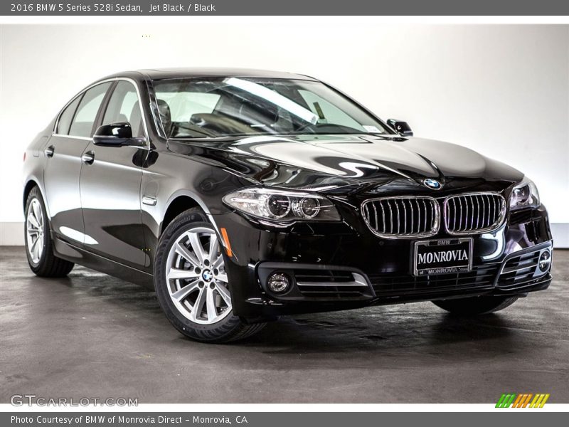Jet Black / Black 2016 BMW 5 Series 528i Sedan