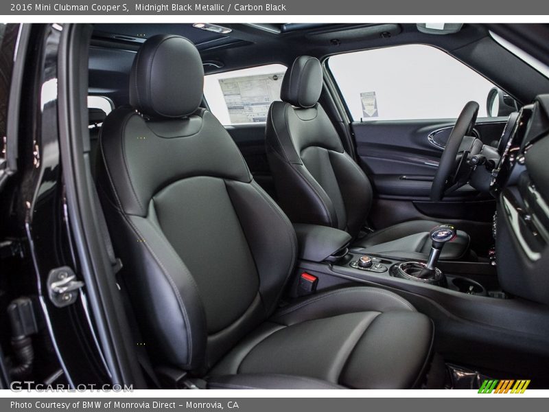 Midnight Black Metallic / Carbon Black 2016 Mini Clubman Cooper S