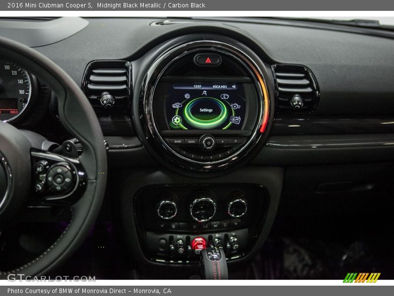 Midnight Black Metallic / Carbon Black 2016 Mini Clubman Cooper S