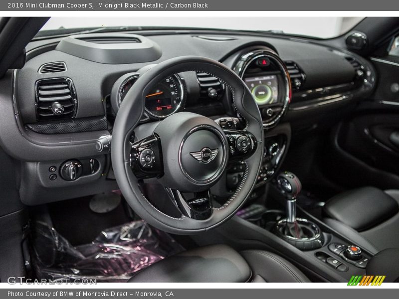 Midnight Black Metallic / Carbon Black 2016 Mini Clubman Cooper S