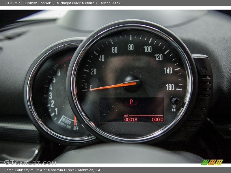 Midnight Black Metallic / Carbon Black 2016 Mini Clubman Cooper S