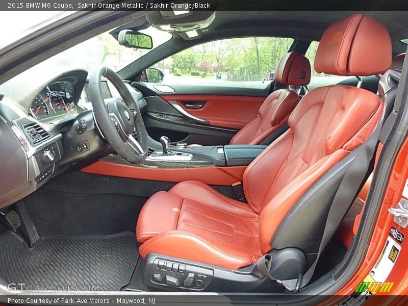  2015 M6 Coupe Sakhir Orange/Black Interior