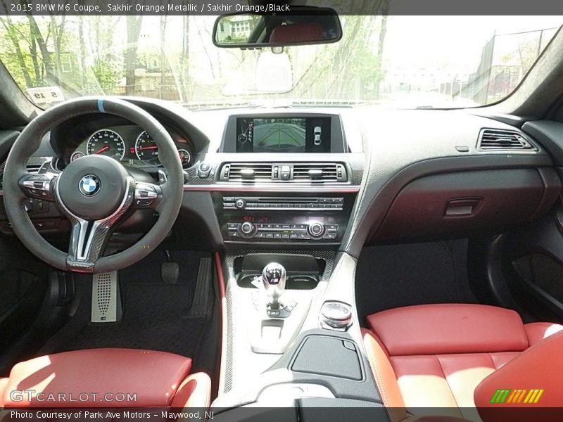 Dashboard of 2015 M6 Coupe