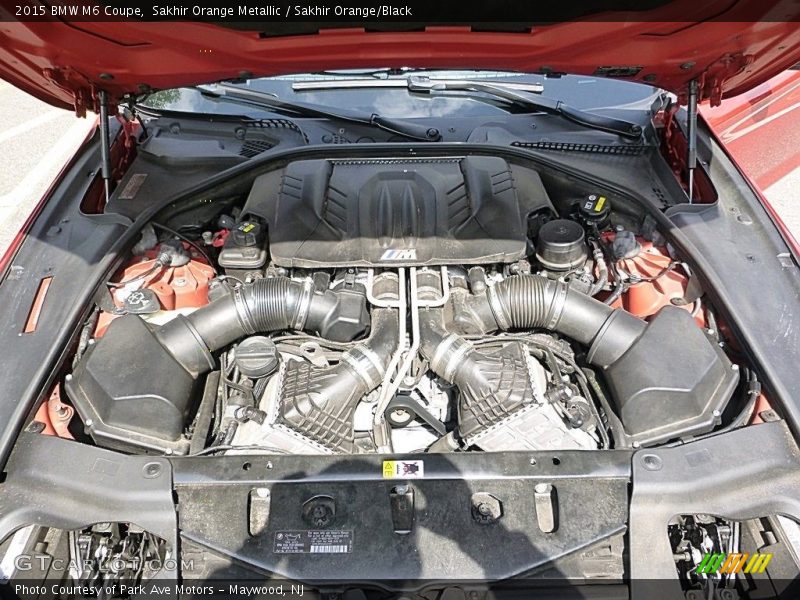  2015 M6 Coupe Engine - 4.4 Liter M TwinPower Turbocharged DI DOHC 32-Valve VVT V8