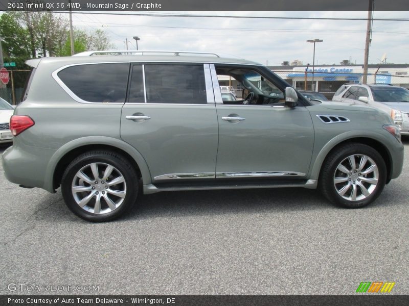 Mountain Sage / Graphite 2012 Infiniti QX 56 4WD