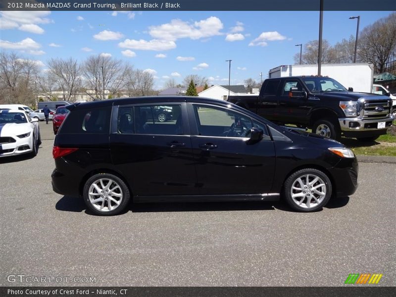 Brilliant Black / Black 2012 Mazda MAZDA5 Grand Touring