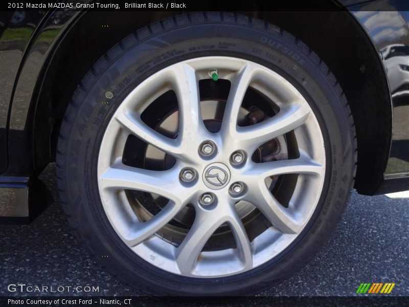 Brilliant Black / Black 2012 Mazda MAZDA5 Grand Touring