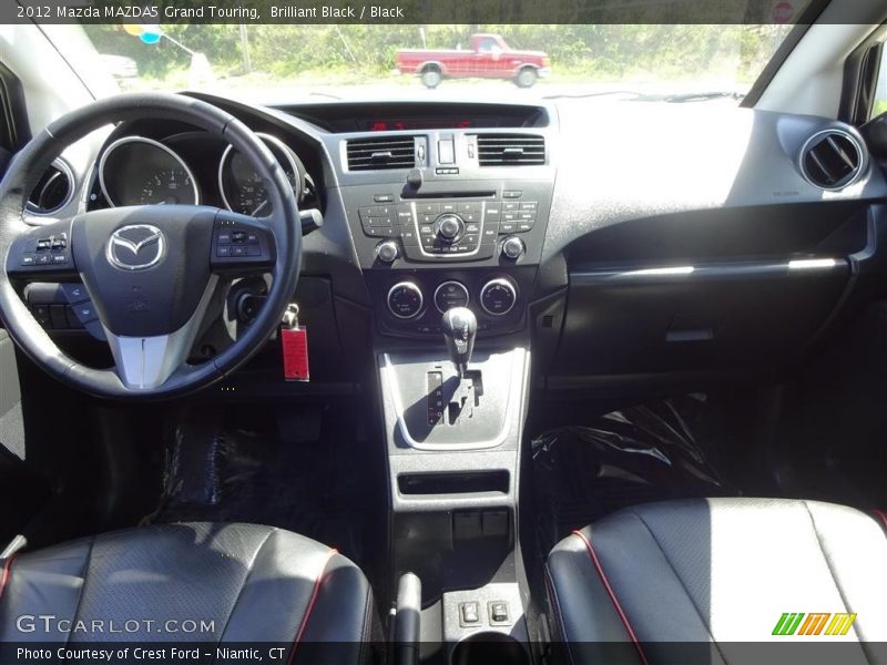 Brilliant Black / Black 2012 Mazda MAZDA5 Grand Touring